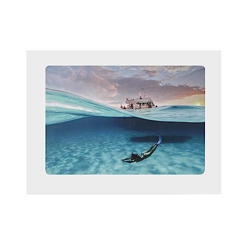 FEIMUOSI Dome Port for GoPro Hero 12 11 10 9 Black,Waterproof Housing Case Compatible with GoPro Hero 9 10 11 12 Underwater Protective Diving Dome GoPro Lens Accessories with Trigge Pistol an-ti Fog Insert