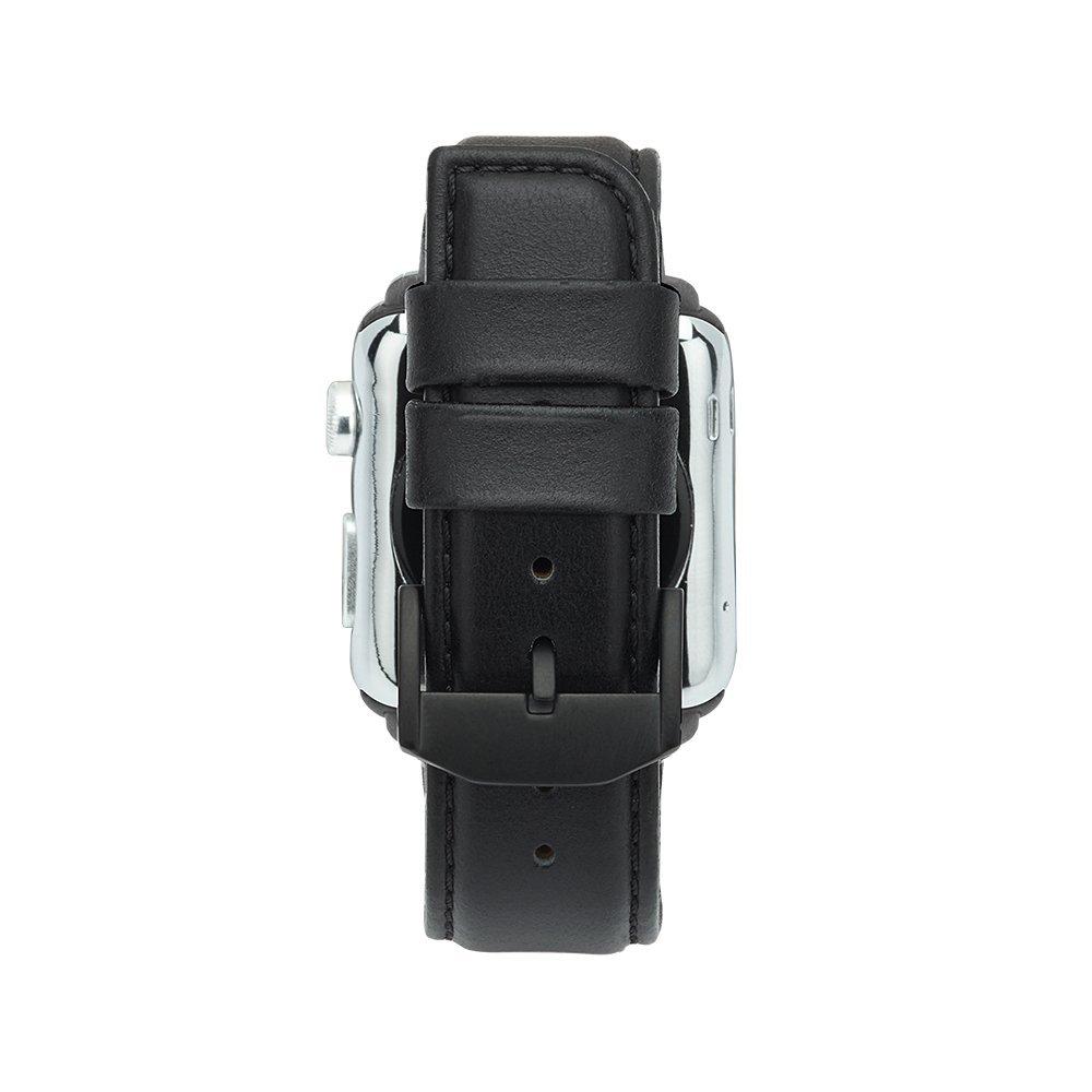 Case-Mate Case-Mate Case Mate Apple Watch 42mm Signature Leather Watchband - Black