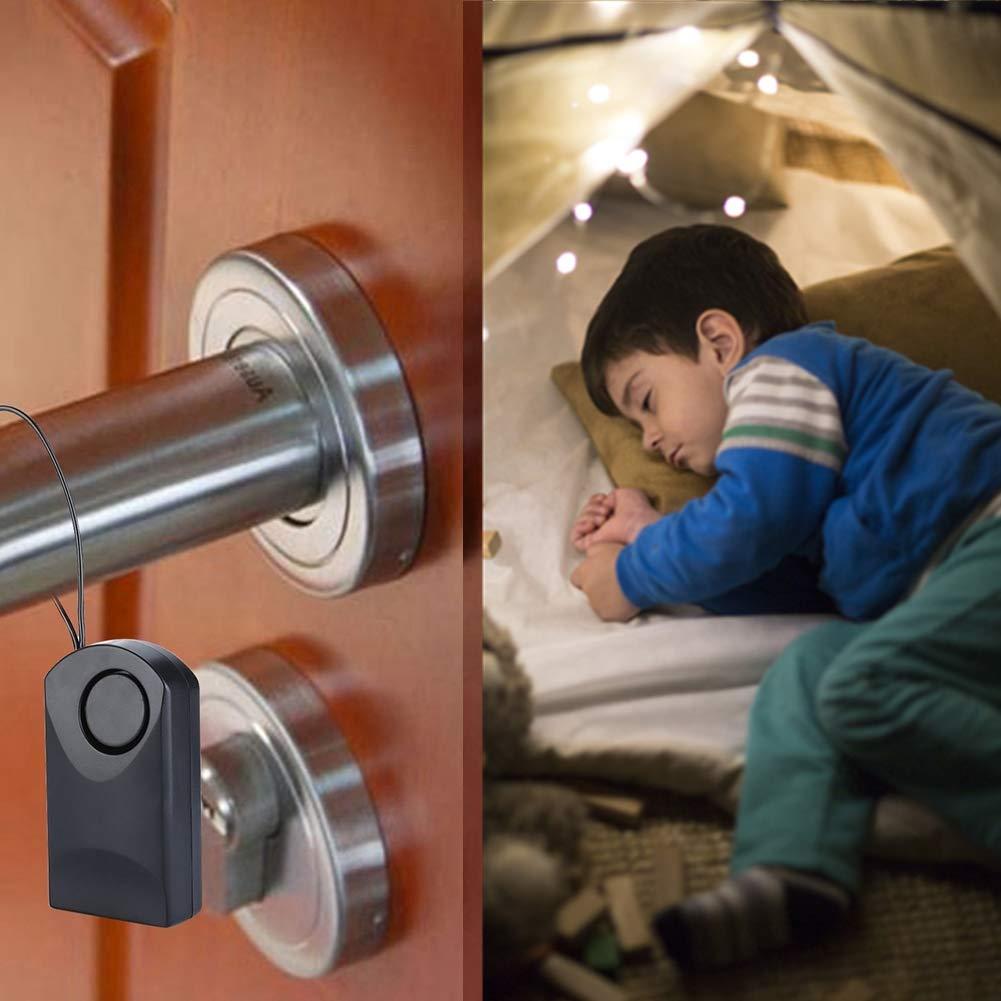 Sonew Portable Touch Door Sensor Anti Theft Security Alarm Door Knob Touch Alarm for Door Handle 120dB Ultra Alarm Ringing