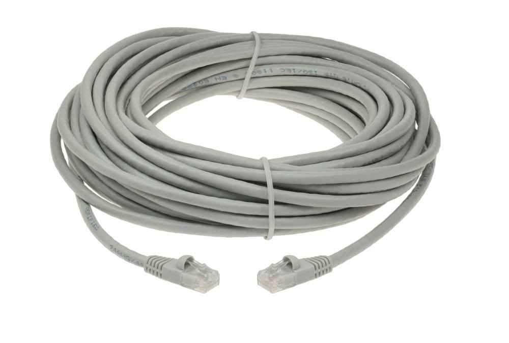 SF Cable SF Cable 175ft Cat 6 Unshielded (UTP) Ethernet Network Cable, RJ45 Plugs, 24AWG 4pair Stranded Copper Wire, 550Mhz Snagless Patch Cable-Gray