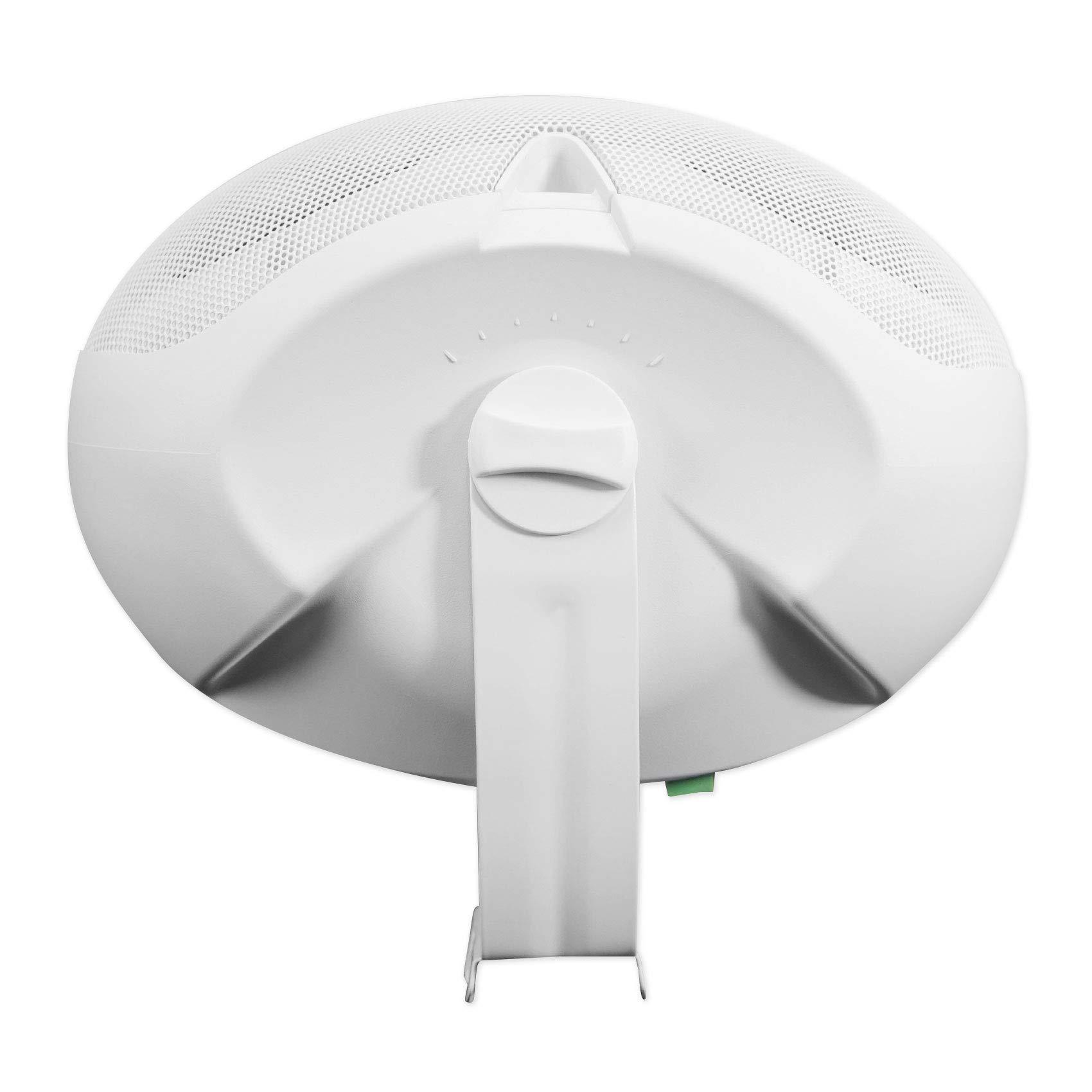 Rockville Rockville (4) D4-70 White Dual 4" 70v Commercial/Restaurant Wall Mount Speakers