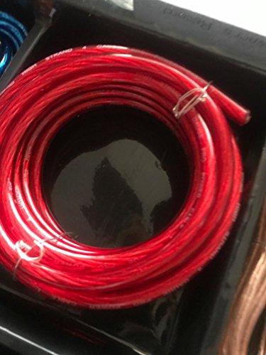 Phonics Digital 4 Gauge 1500W Amp Installation Car Wiring Kit + RCA
