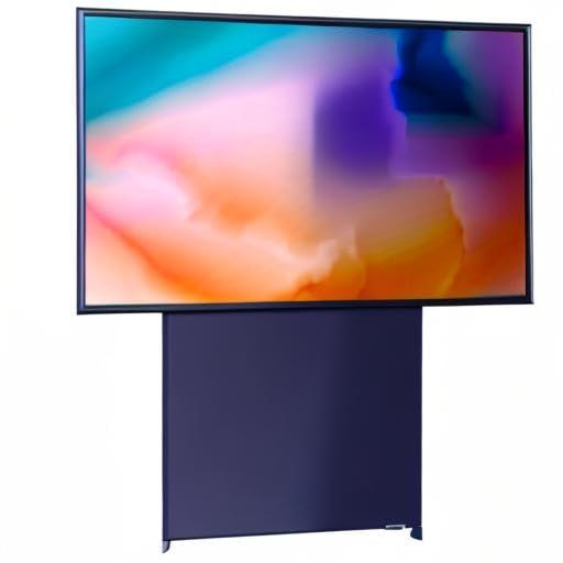 SAMSUNG SAMSUNG 43-Inch Class The Sero LS05B Series - QLED 4K, Rotating screen, Matte Display, Premium Speakers Smart TV w/ Alexa Built-in (QN43LS05BAFXZA, Latest Model)