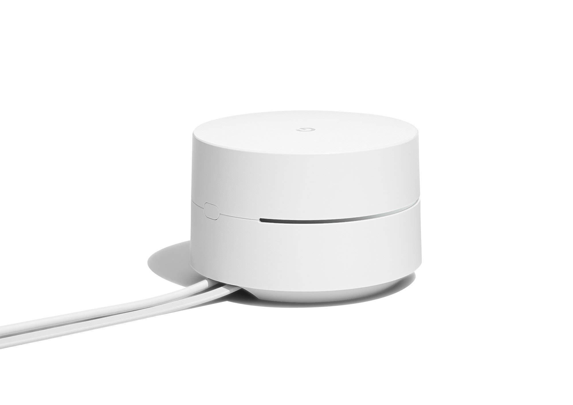 Google Google WiFi System, 3-Pack - Router Replacement for Whole Home Coverage (NLS-1304-25) (Renewed)