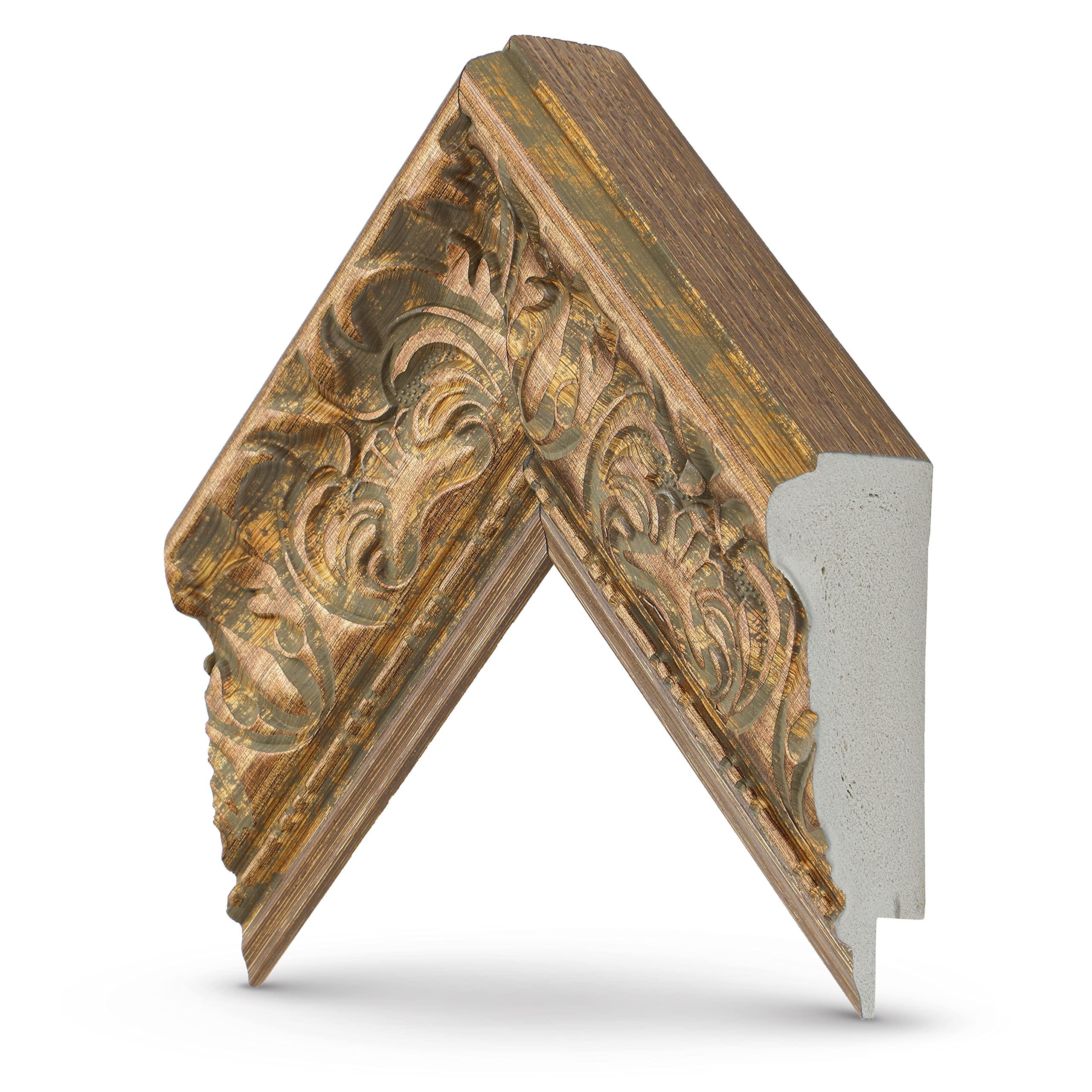 Frame My TV Frame My TV Deco TV Frames -Tuscan Copper Compatible ONLY with Samsung The Frame TV and Pro (Fits 2021-2025 Frame TV, 50")