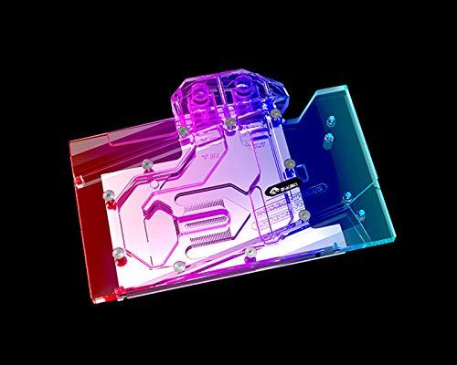 Bykski Bykski Full Coverage GPU Water Block and Backplate for nVidia Founders Edition RTX 3090 (N-RTX3090FE-X-V2) - Clear