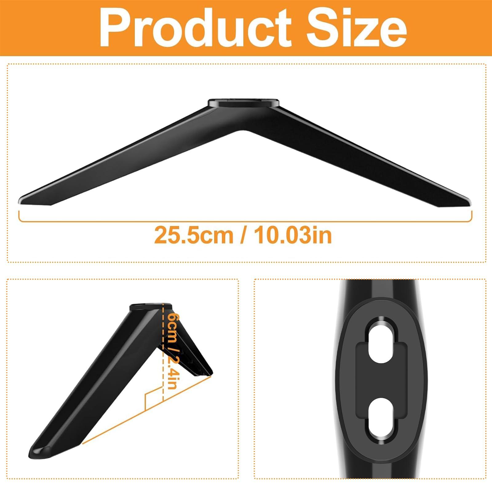 Yaotieci Base Stand Compatible with Onn Roku TV, Only for Onn Roku TV Models Listed, 100005395 100068372 100018254 100007147 100012586 with Screws and Instruction, Please Check Before Purchase