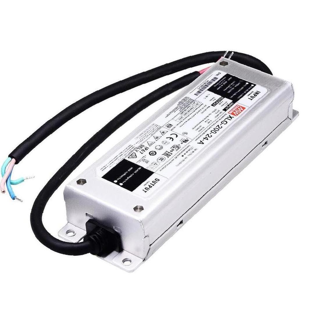 YS powered by MW XLG-200-24-A 24V 8.3A 200W IP67 LED Driver for Outdoor & Architectural Lighting