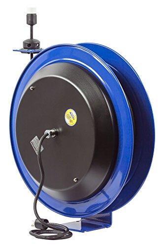 COXREELS Coxreels EZ-Coil Safety Series Power Cord Reel - 100 Ft., Model# EZ-PC24-0012-A