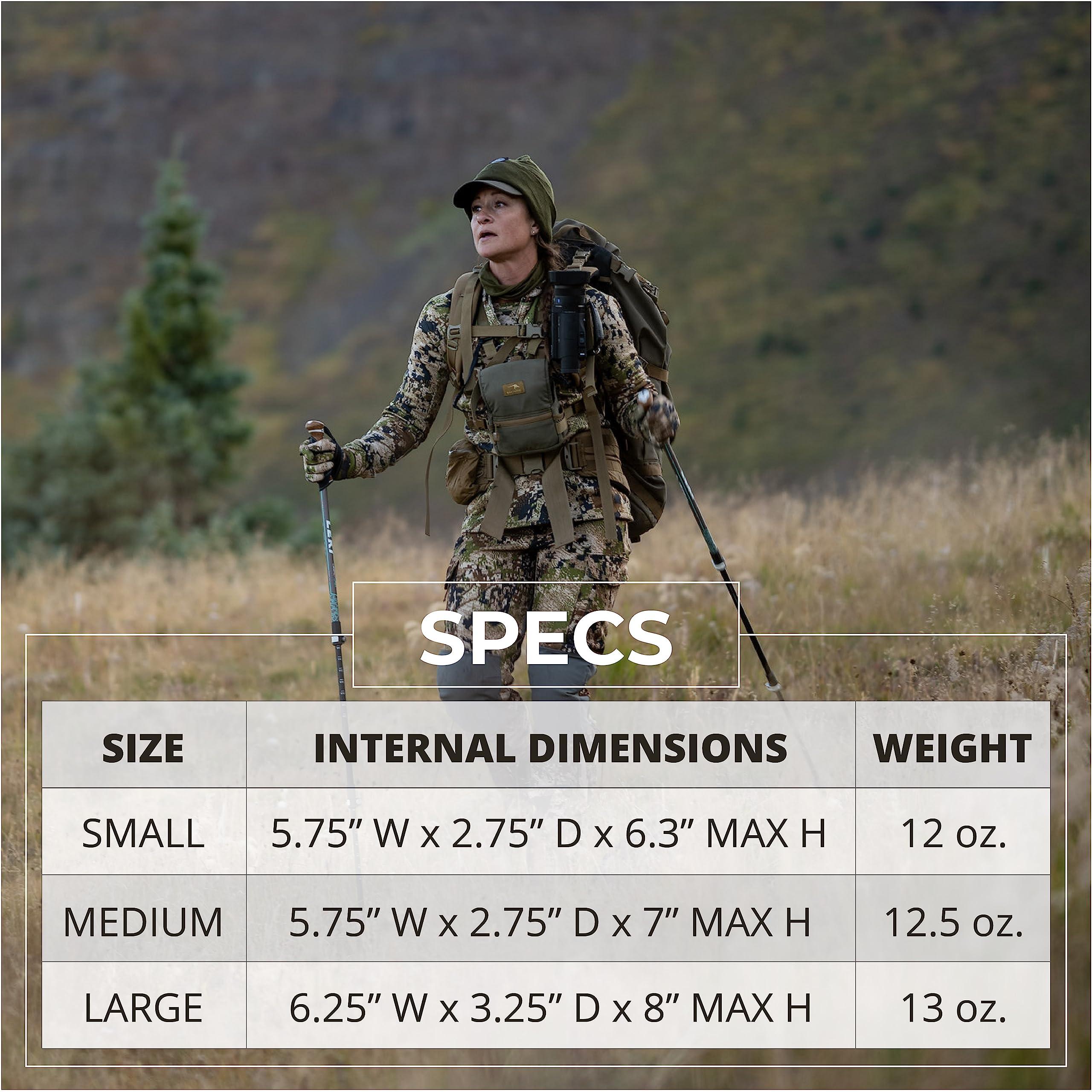 Marsupial Marsupial Gear Binocular Pack with Standard Harness, Wolf/Coyote, Medium