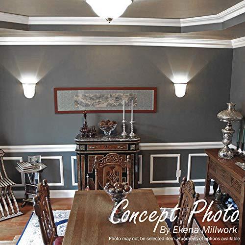 Ekena Millwork Ekena Millwork PNL16X28AS-01 16\"W x 28\"H x 1/2\"P Ashford Molded Classic Wainscot Wall Panel