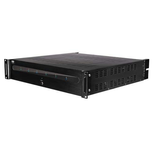 OSD Audio OSD 6X 175W Home Theater Amplifier Highly Flexible, High Power Bridging with Passive Subwoofer Controls, 105 dB SNR
