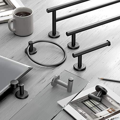 Gatco Gatco 4244MX Latitude II 24" Double Towel Bar, Matte Black