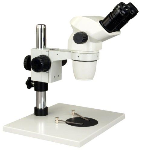 OMAX OMAX 6.7X-45X Zoom Binocular Stereo Microscope with 80 LED Ring Light