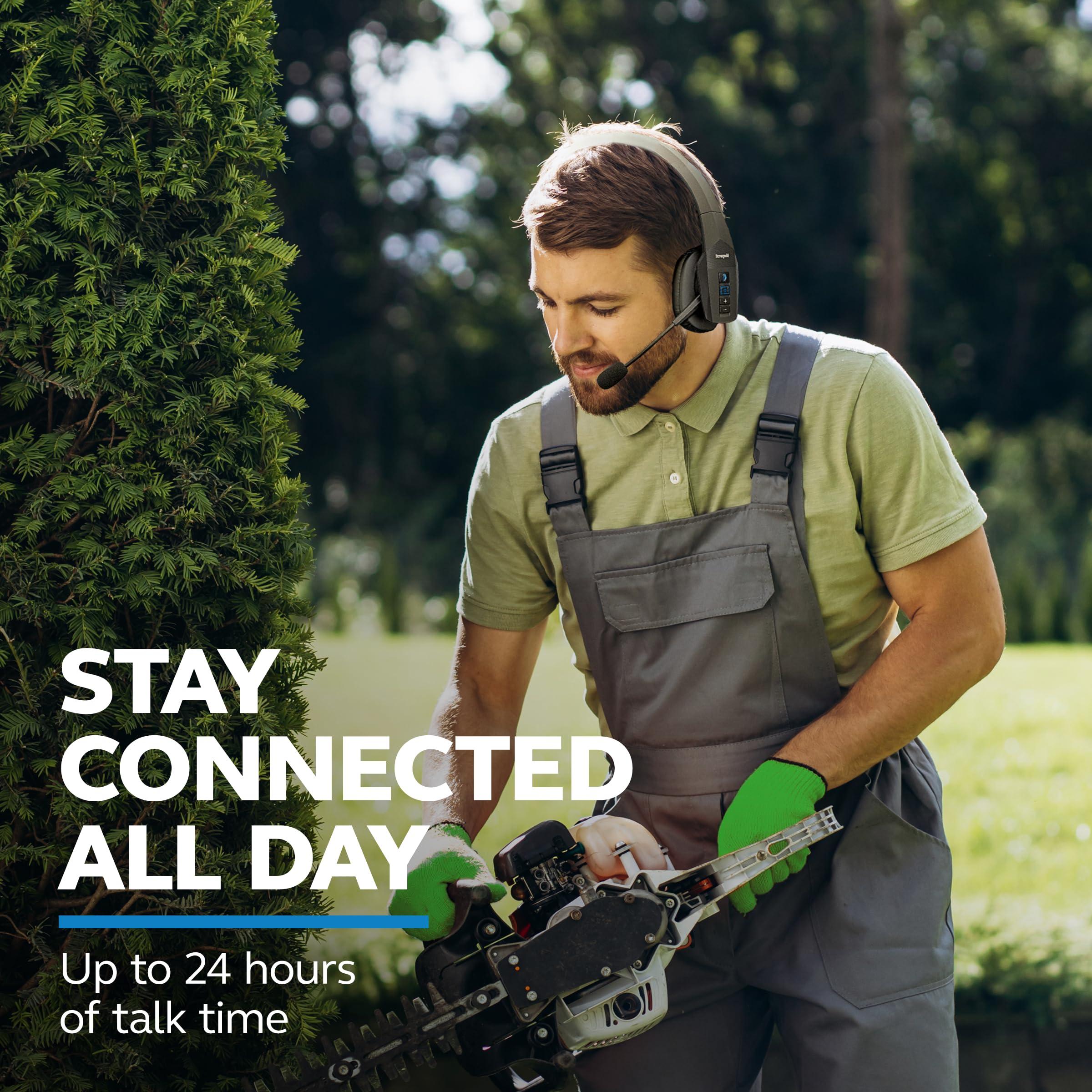 BlueParrott BlueParrott B450-XT Noise Cancelling Trucker Bluetooth Headset  Updated Design with Industry Leading Sound & Improved Comfort, Ideal for Anyone On The Go, Up to 24 Hours of Talk Time, Black