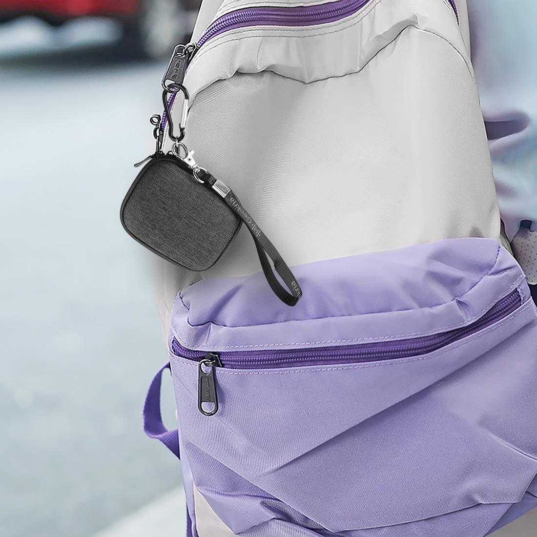 GEEKRIA Geekria Shield Earbuds Case Compatible with Soundcore by Anker AeroFit 2, Liberty 4 Pro, C40i, P40i, P30i, C30i True Earbuds True Wireless Earbuds, Replacement Hard Shell Travel Carrying Bag