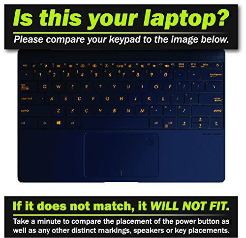 MIGHTY SKINS MightySkins Skin Compatible with Asus Zenbook 3 UX390UA 12.5" (2016) wrap Cover Sticker Skins Teal Leopard