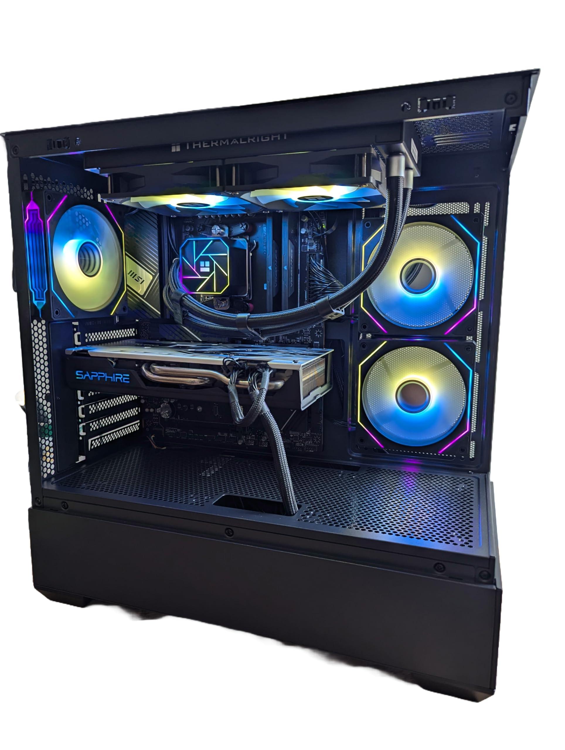 Centaurus Computers Centaurus Paladin Gaming Computer - Intel i5-14600K 5GHz TB 14-Core, GeForce RTX 4070 12GB, 32GB DDR5 RAM, 1TB NVMe SSD, Liquid Cooler, Windows 11 Pro, WiFi. Custom Gaming Desktop Business Workstation