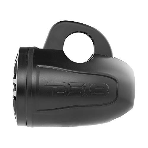 DS18 DS18 Hydro NXL-4TP/BK Black Marine Tower Speaker 4\", 2-Way, 150W Max, 50W RMS, 100% UV Stable, IPX5 Marine, 4 Ohms - for All Elements, UTV, ATV & Jeeps (Pair)