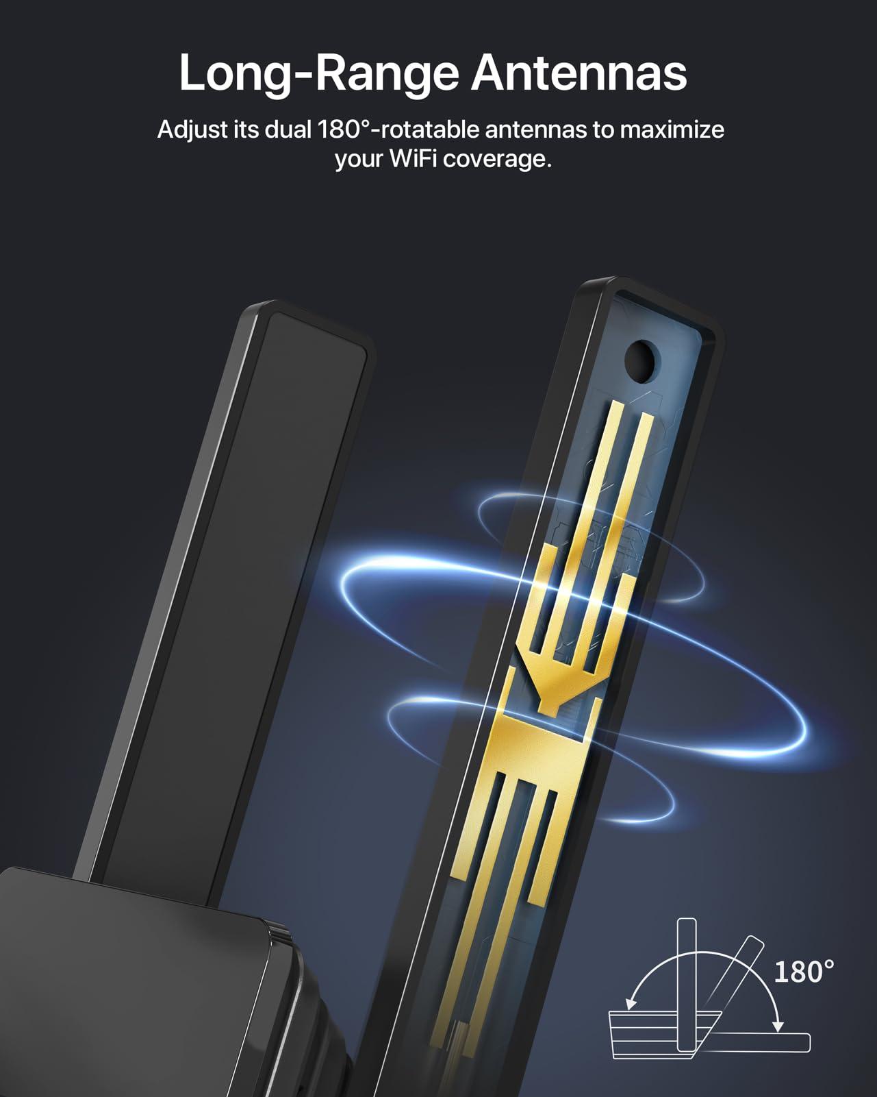 BrosTrend BrosTrend AX3000 WiFi 6 Access Point, Wall Plug Wireless Access Point, Gigabit Access Point WiFi 6 Dual Band, Home WiFi AP for PC Smartphone TV GameConsole etc. WAP Up to 45 Devices, OFDMA, Easy Setup