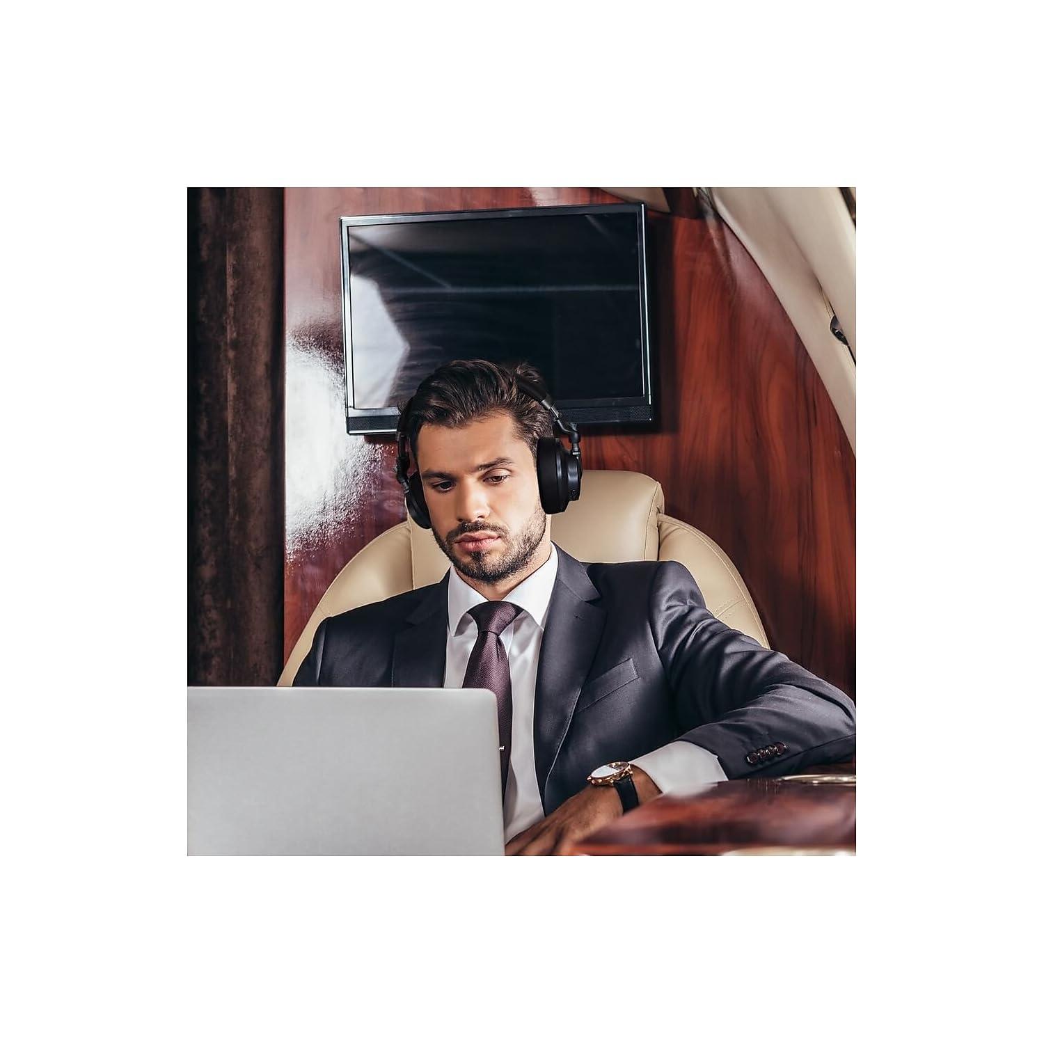 Morpheus 360 Morpheus 360 Verve HD Bluetooth Headphones, Hybrid Active Noise Cancelling Headphones, Kalimba Digital Signal Processing, Over-Ear Headphones, 50-Hour Playtime, USB Type C Fast Charging - HP9750HD