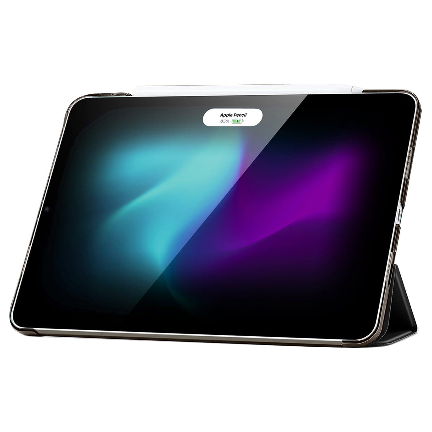 ZERODAMAGE SAHARA CASE Sahara - Venture Series Tri-Fold Folio Case for iPad Pro (M4) 13" 2024, Black, (TB00375)