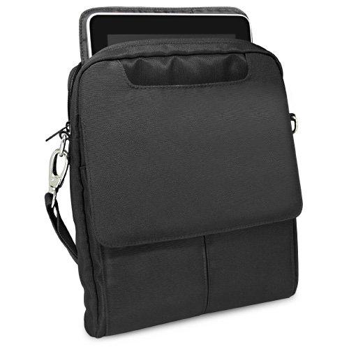 BoxWave BoxWave Case Compatible With E Fun Nextbook Flexx 10 - Encompass Urban Bag, Over Shoulder Messenger Straps Handle Bag Pockets - Cool Grey