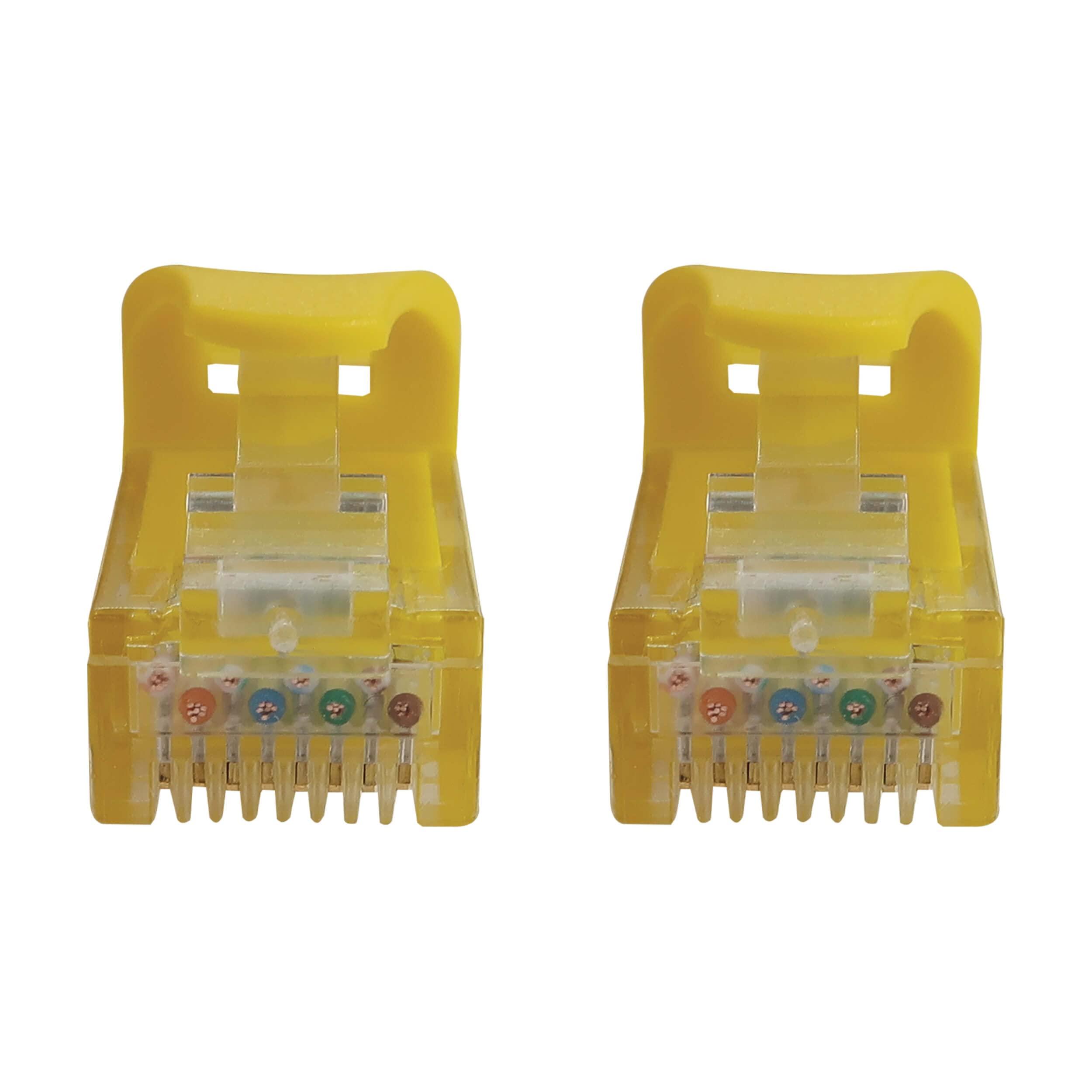 Tripp Lite Tripp Lite Cat6a 10G Ethernet Cable, Snagless Molded UTP Network Patch Cable (RJ45 M/M), Yellow, 100 Feet / 0.3 Meters, Manufacturer's Warranty (N261-100-YW)