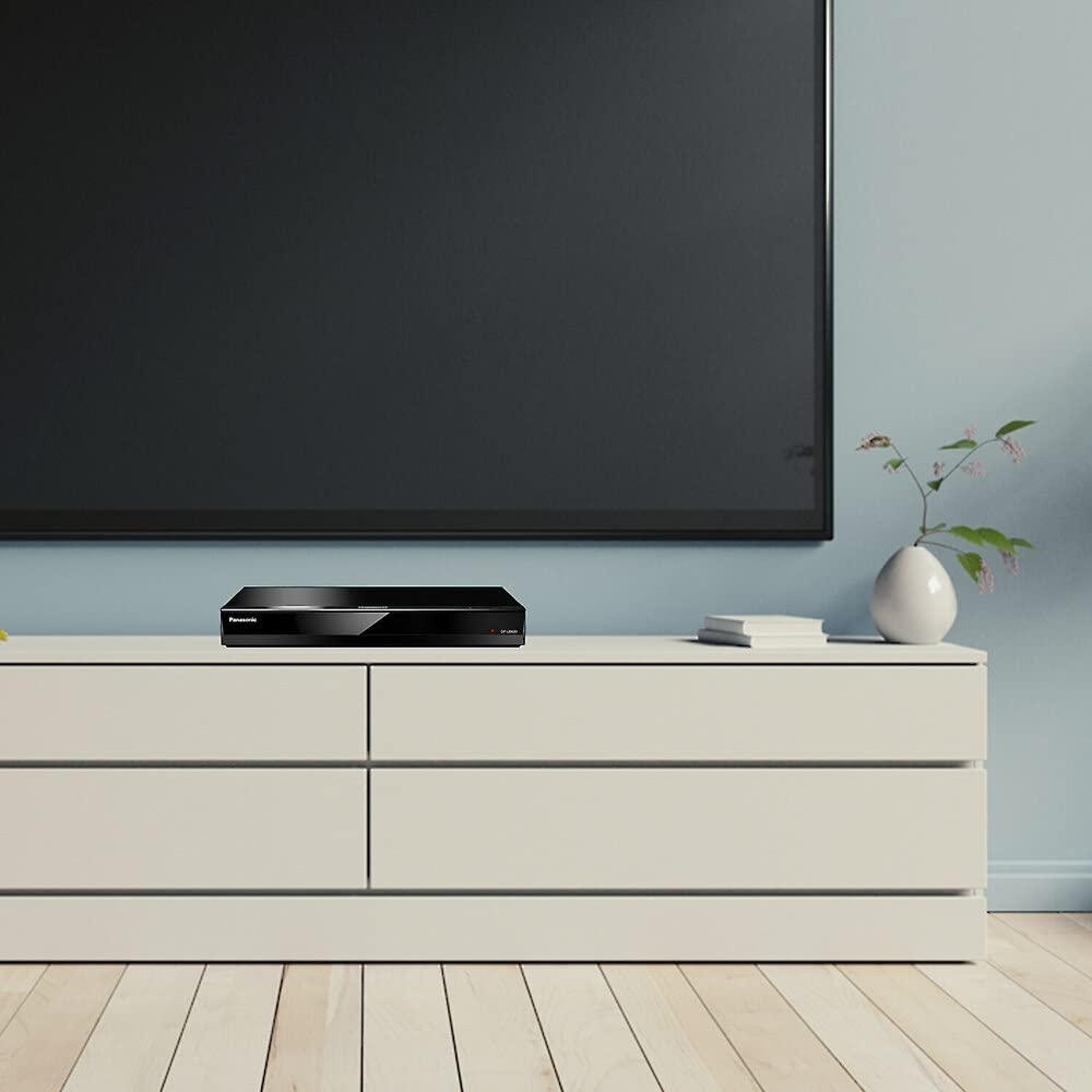 Panasonic Panasonic Streaming 4K Blu Ray Player, Ultra HD Premium Video Playback with Hi-Res Audio, Voice Assist - DP-UB420-K (Black)