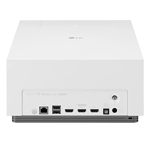 LG LG CineBeam UHD 4K Projector HU710PW - DLP Home Theater Smart Projector, White
