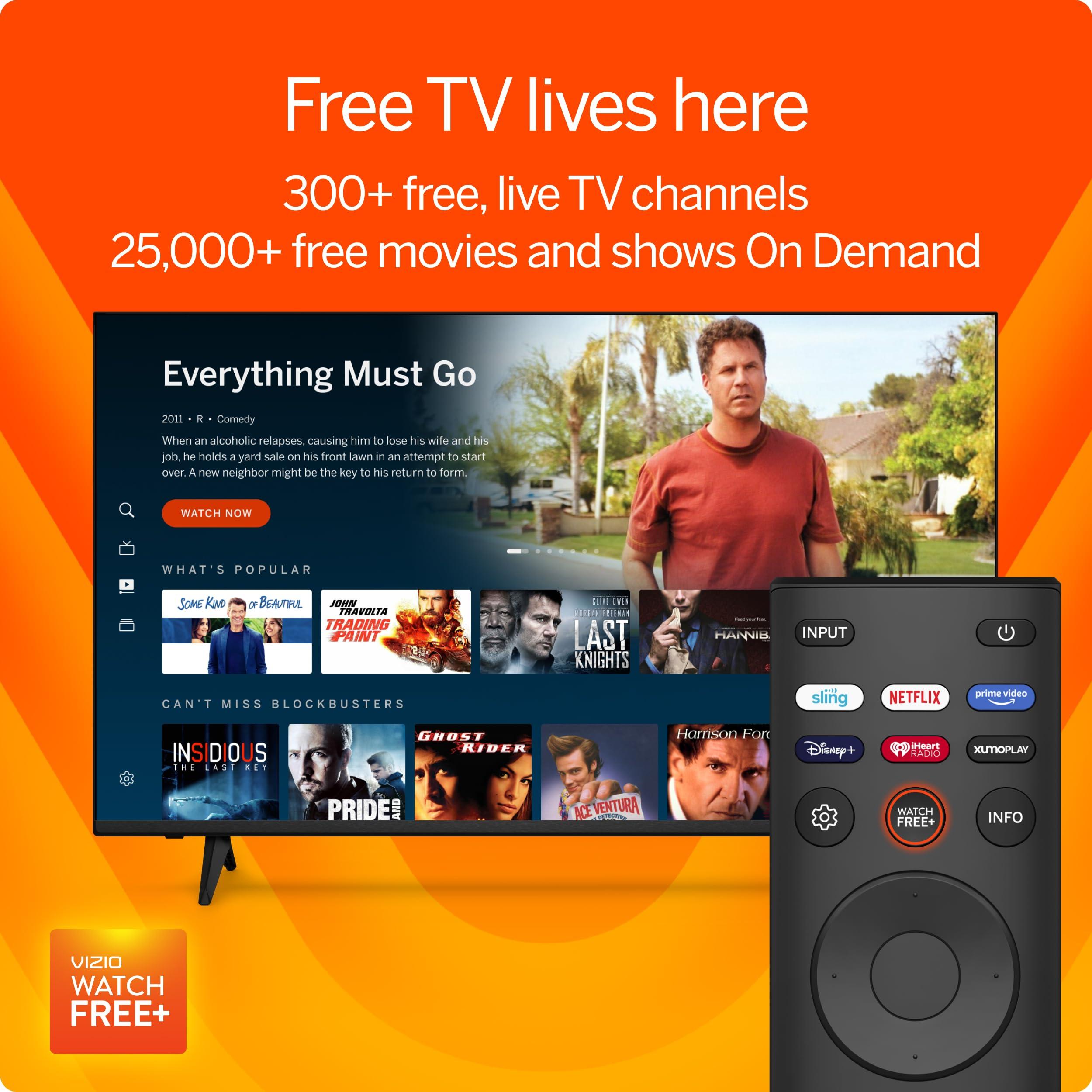 VIZIO VIZIO 32-inch D-Series Full HD 1080p Smart TV with Apple AirPlay and Chromecast Built-in, Alexa Compatibility, D32fM-K01, 2023 Model