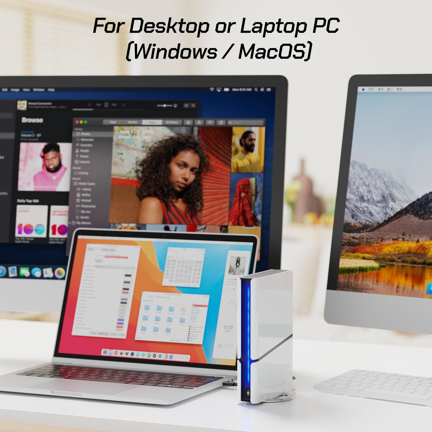 Avolusion Avolusion PRO-H1 Series 3TB 7200RPM USB 3.2 Gen2 (10Gbps) External Hard Drive (for Windows or MacOS Desktop PC/Laptop)