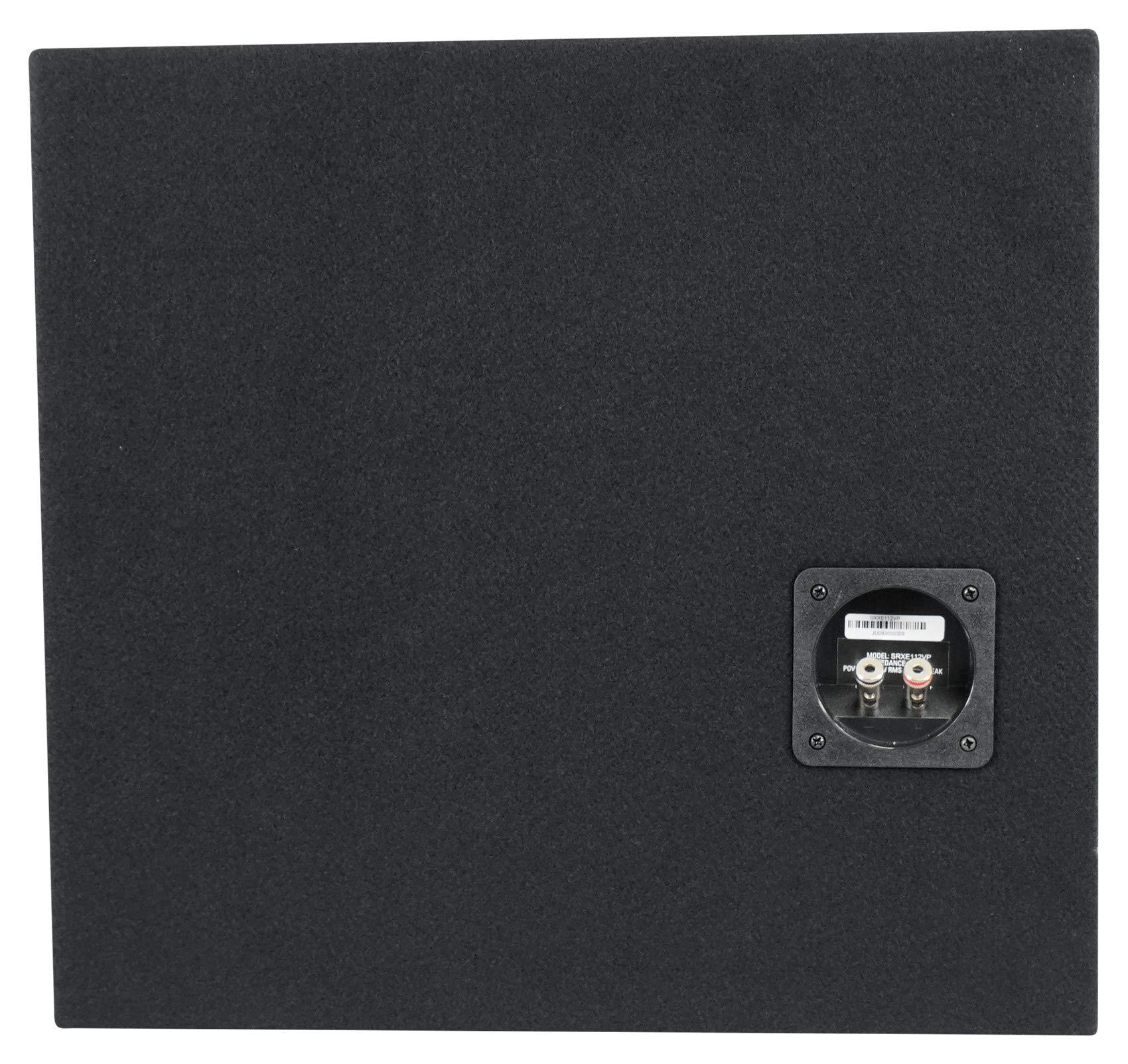 Memphis Memphis Audio SRXE112VP 12" 500w SRX Car Subwoofer Enclosure+Amplifier Package