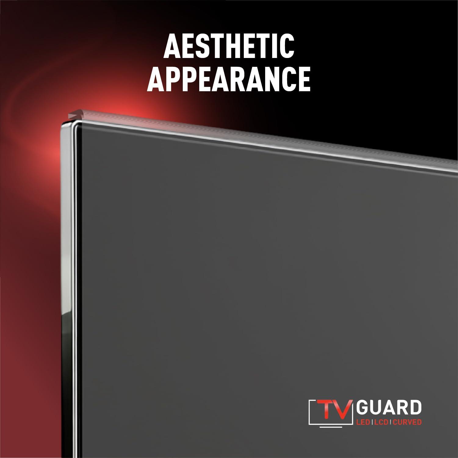 Tv Guard Tv Guard TV Screen protector. Customizable dimensions for all brands. (100 inch) Transparent