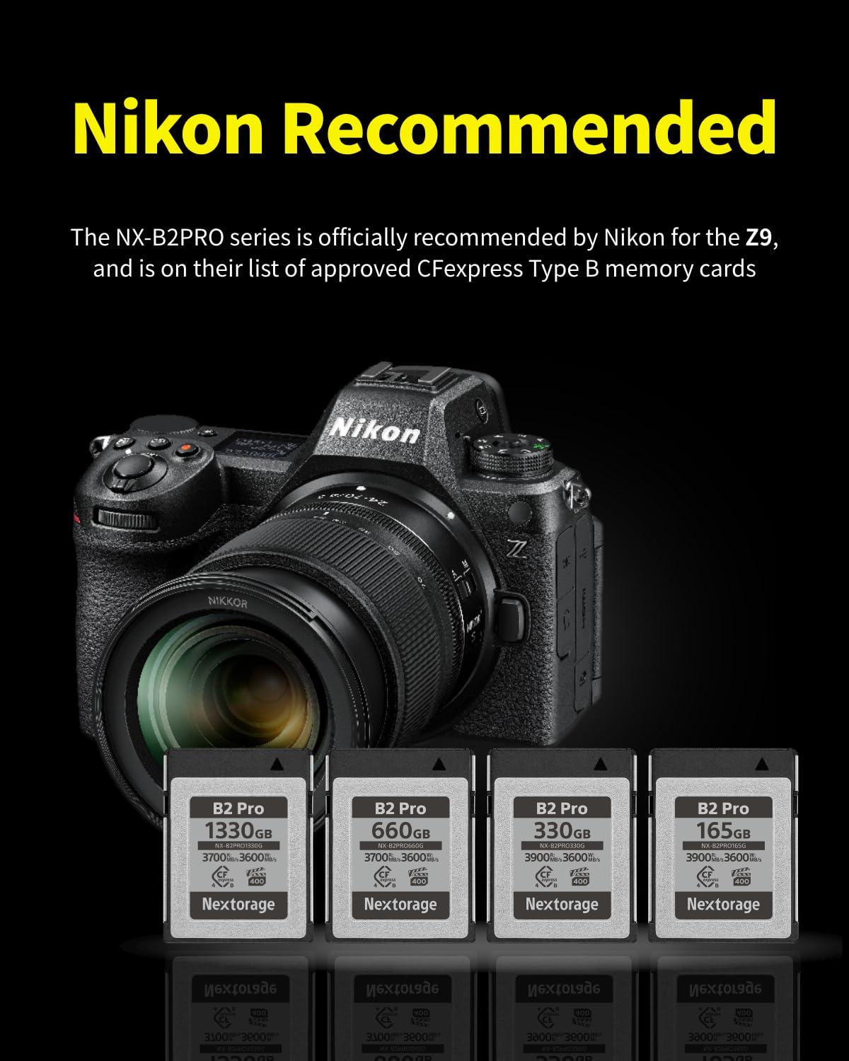 Nextorage Nextorage 660GB NX-B2PRO CFexpress 4.0 Type B Memory Card