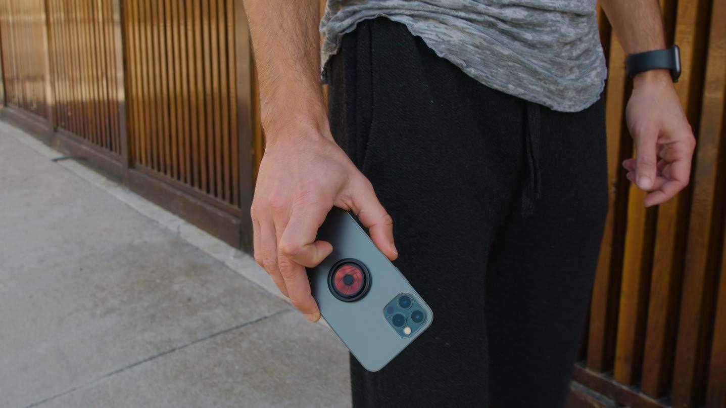 Killer Concepts Sprockyt Phone Grip Spin it, Grip it, Fidget with it, and Prop it The Smartphone Stand, Grip and Phone/Fidget Spinner (Black/Basketball)