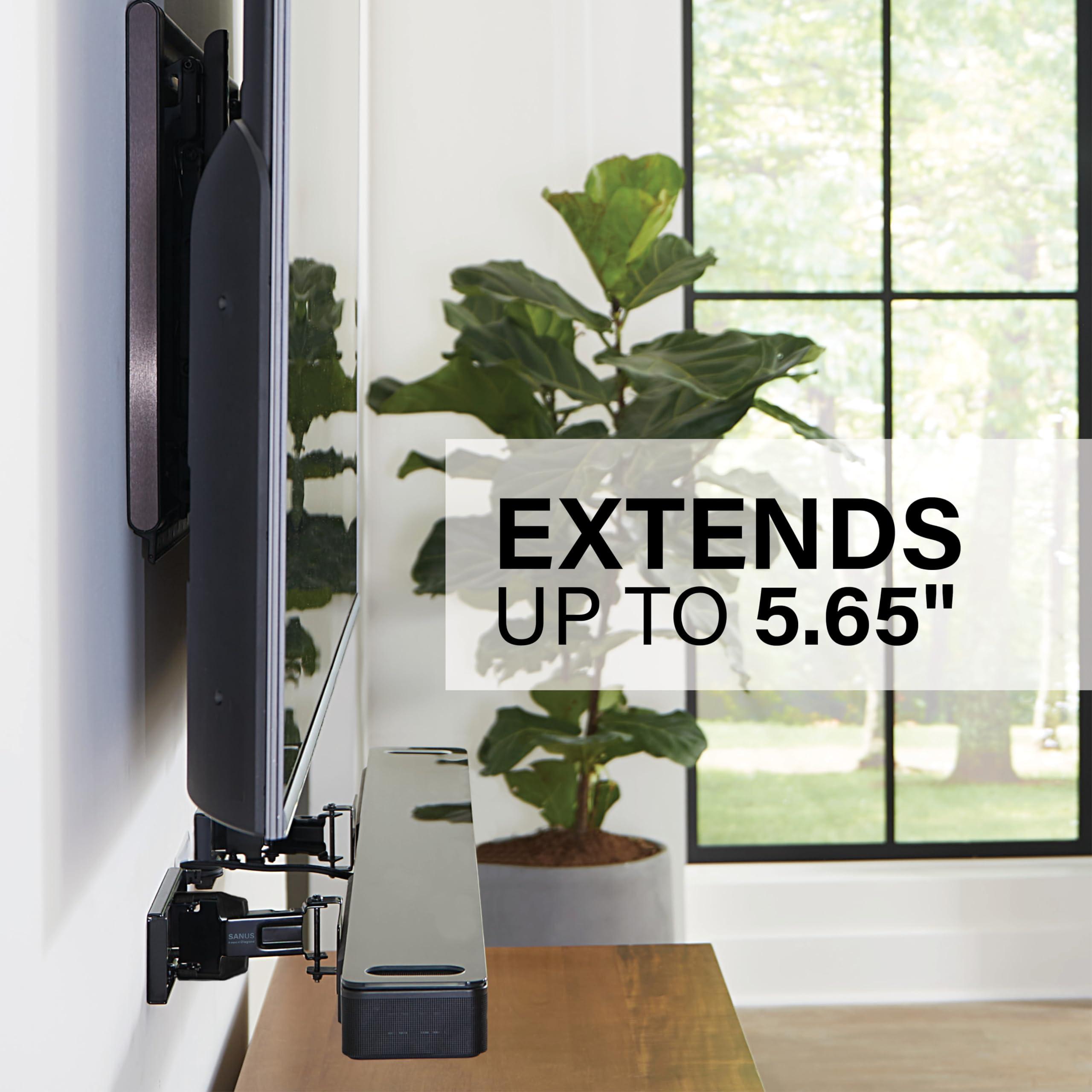 Sanus SANUS Advanced Tilt TV Wall Mount + Universal Extendable Soundbar Wall Mount