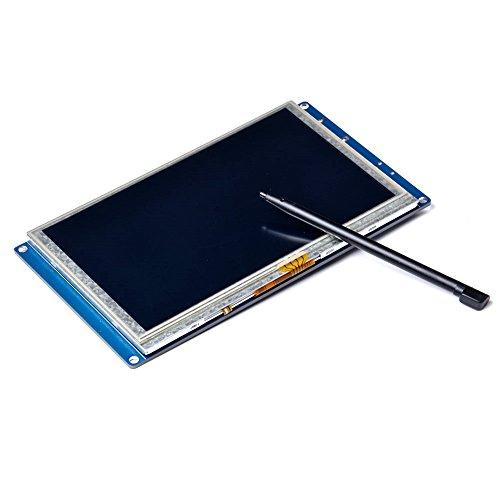 GeeekPi GeeekPi 5 inch HDMI Monitor LCD Resistive Touch Screen 800x480 LCD Display USB Interface for Raspberry Pi 4 Model B, Pi 3/2 Model B/B+ & Banana Pi (Plug and Play Free Driver)