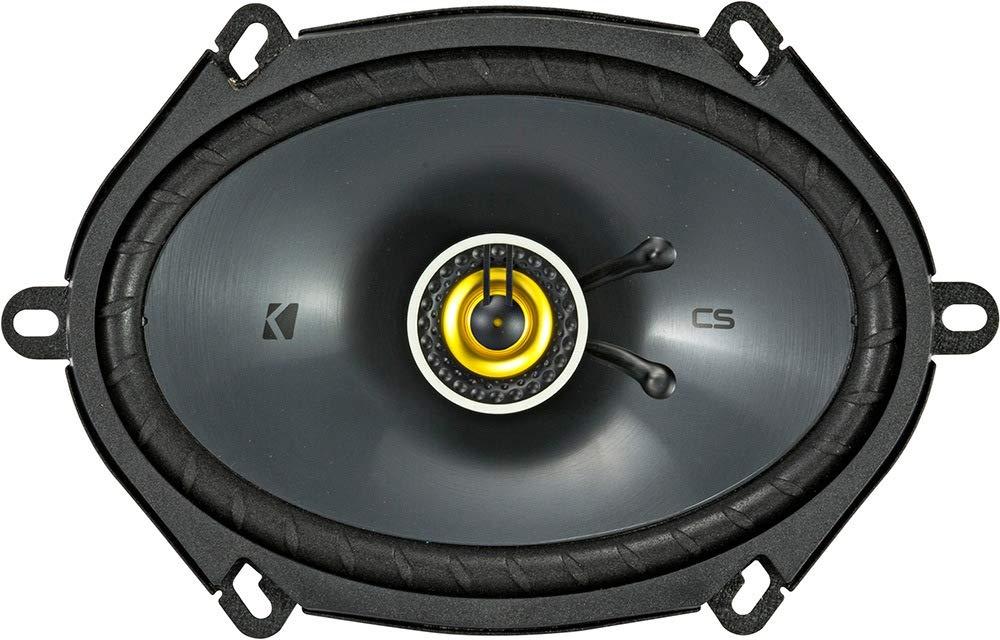 KICKER KICKER Speakers 6x8 inch for Ford Flex 2013-2019 Upgrade Kit - Pair of CS Series with Harness, Coaxial 6x8 Car Audio Front/Rear Door Speaker CSC684, 46CSC684