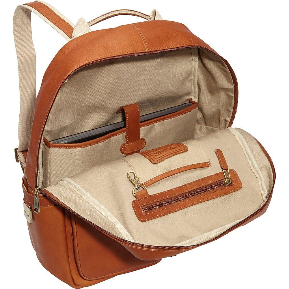 CLAVA Clava City Pocket Laptop Backpack (Vachetta Cafe)
