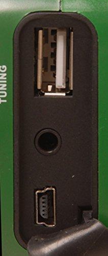 Kaito Kaito V1 Voyager Solar/Dynamo AM/FM/SW Emergency Radio with Cell Phone Charger and 3-LED Flashlight, Green