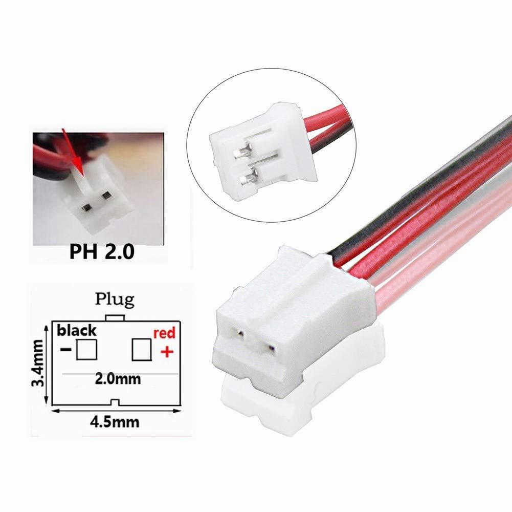 Envistia Mall Envistia Mall 40mm X 40mm X 10mm 5V Small 2pin Brushless DC Cooling Fan