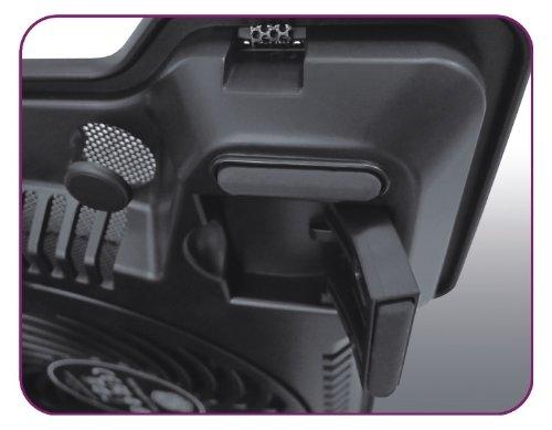 Cooler Master Cooler Master NotePal X-Slim Ultra-Slim Laptop Cooling Pad with 160mm Fan (R9-NBC-XSLI-GP),Black X-Slim