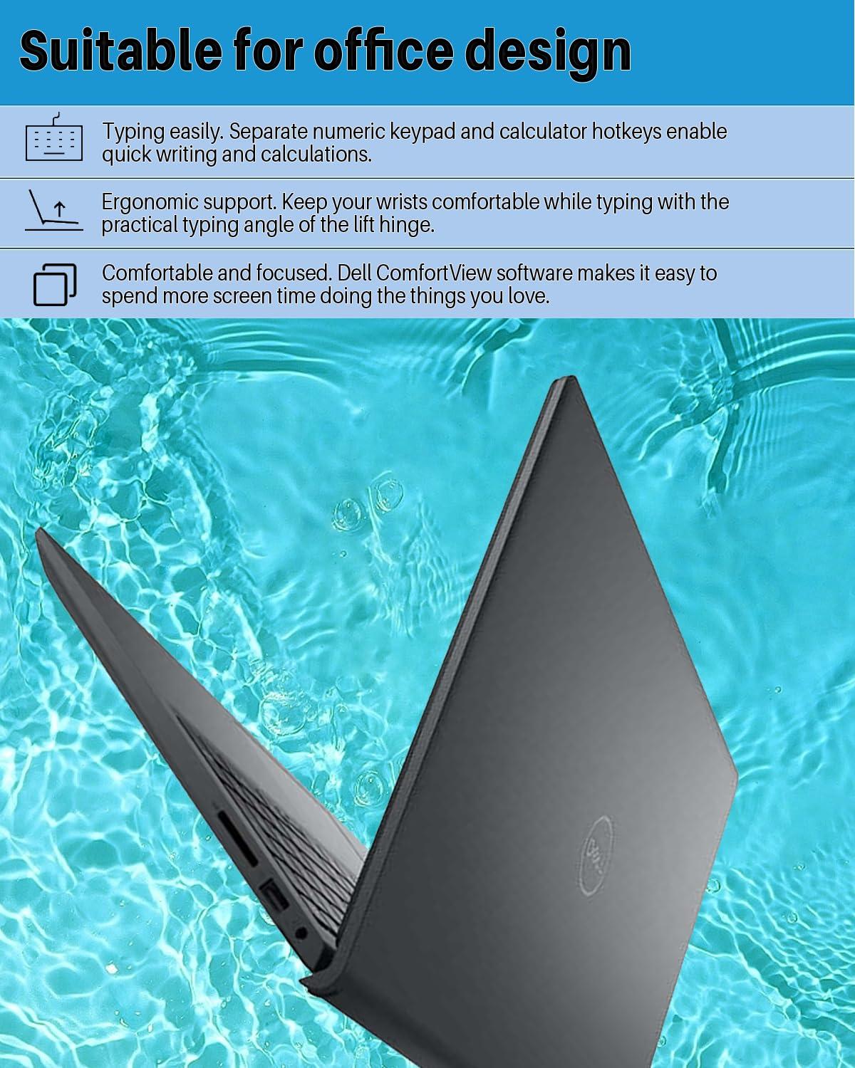 Dell Dell Inspiron 15 3535 Touchscreen Laptop, 15.6" FHD Business Laptop, 16 GB RAM, 512 GB SSD, AMD Ryzen 5 7530U Up to 4.5GHz, Windows 11 Pro, MS Office Pro 2024 Lifetime License, Design Mouse