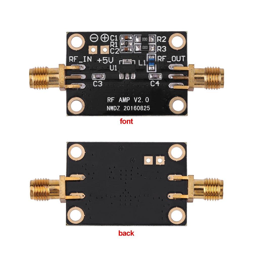 Walfront 0.01-4GHZ 21DB Wideband LNA Amplifier Module High Gain Low Noise Amplifier HAM Radio RTL SDR LNA Amplifier Broadband