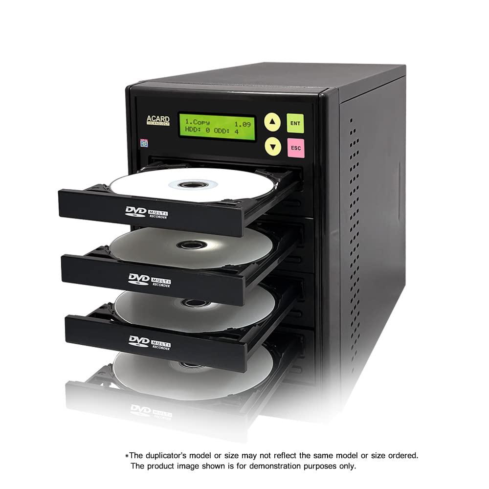 ACARD TECHNOLOGY ACARD TECHNOLOGY 1 to 3 24X Burner CD DVD Duplicator Standalone Tower Using ACARD’s Native SATA Controller Technology