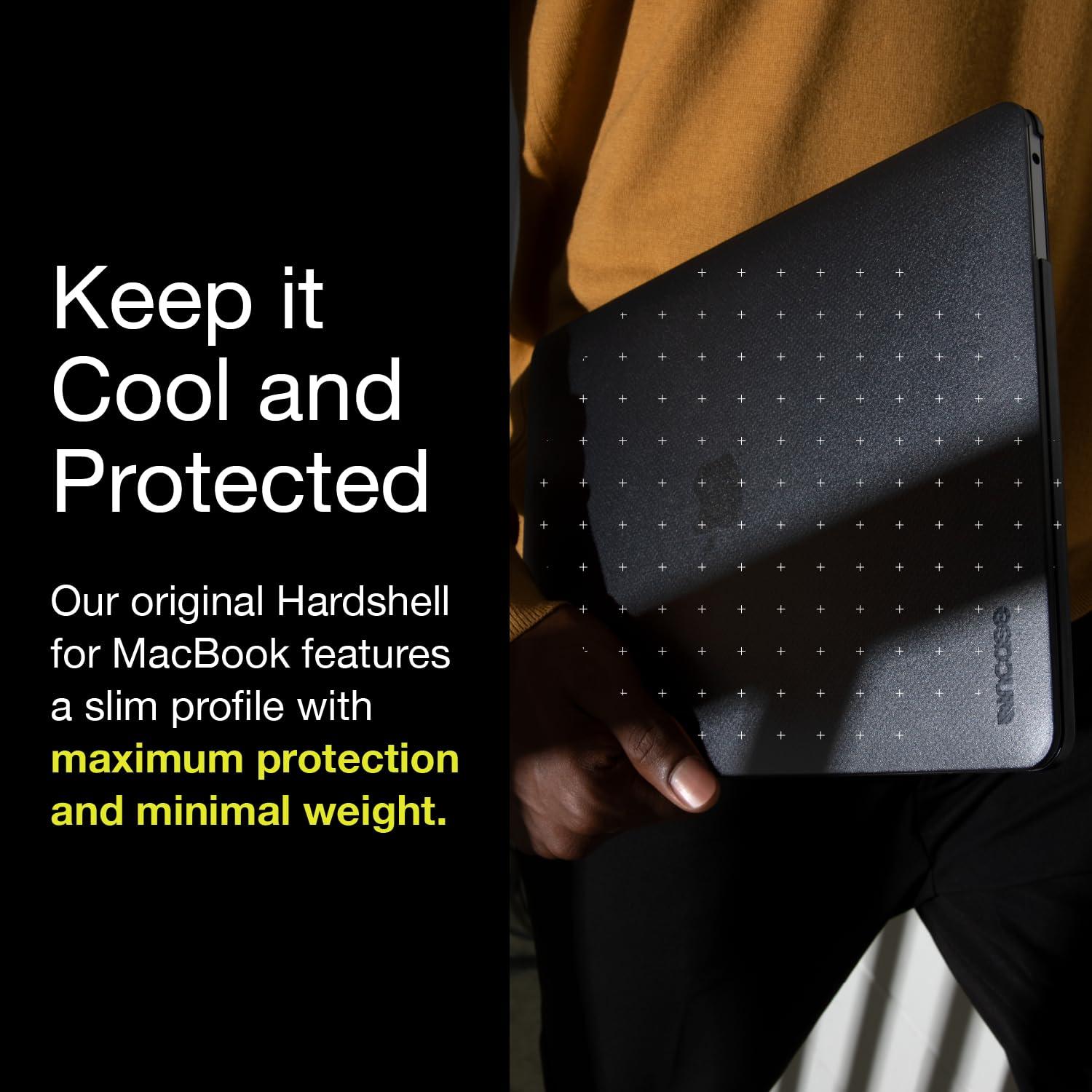 Incase Incase Dots Hardshell with Makrolon - MacBook Pro 16 inch Case - 2024, 2023, 2022, 2021, M4, M3, M2, M1 - MacBook Case, Laptop Cover, Protective Hard Shell, Scratch Resistant, Lightweight - Clear