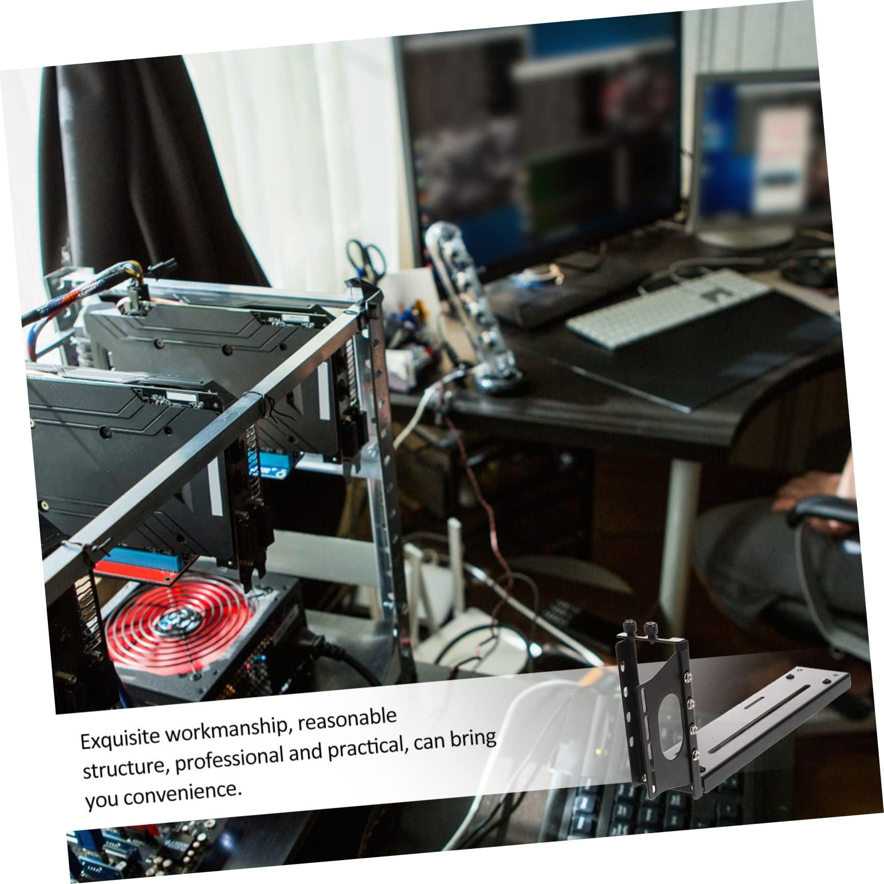 SaditY SaditY Graphics Card Bracket Right Angle Gpu Holder Vertical Gpu Mount Universal Vertical Gpu Bracket Computer Mount PC Cable Extension Gpu Extension Cable Computer Accessory Gpu Support