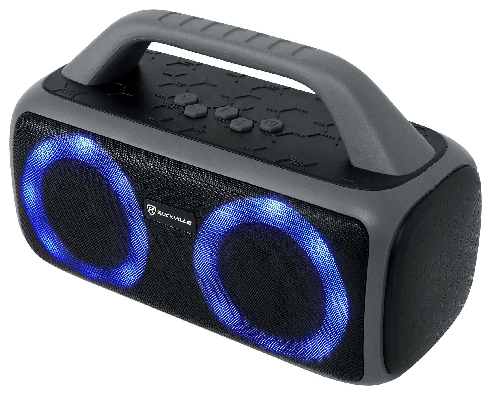 Rockville Rockville RPB50 40W Portable Bluetooth Speaker, TWS Linking, LED Lights, Long Battery, Perfect for Parties and Outdoor Adventures