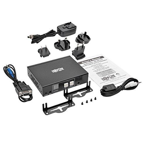 Tripp Lite Tripp Lite DisplayPort Over IP Receiver / Extender Cat5 / Cat6 w/ RS-232 Serial & IR Control 1080p 100M TAA (B160-100-DPSI)